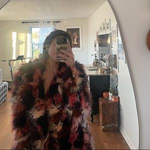 Rare Nasty Gal fur coat